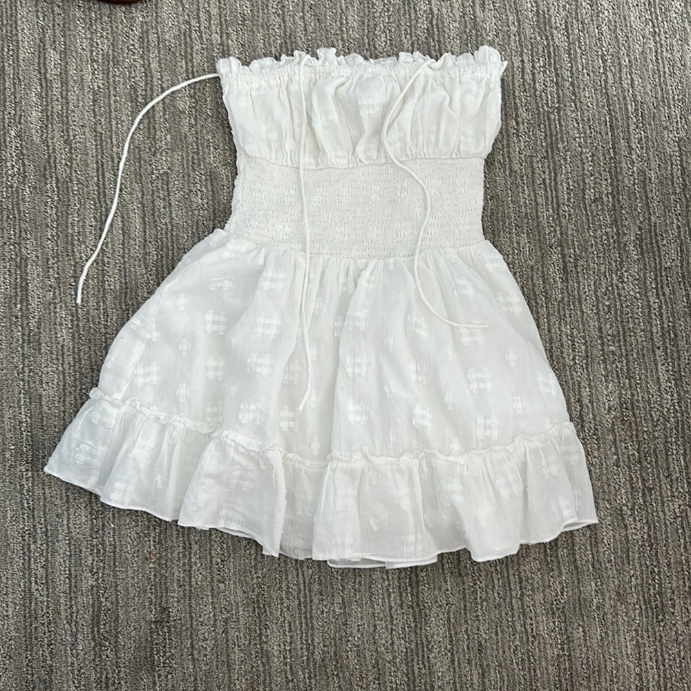 Cleobella White mini sundress